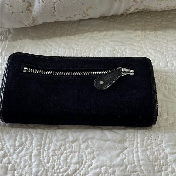 Juicy Couture Black and Pink Embroidered Wallet Y2K - Picture 2 of 6